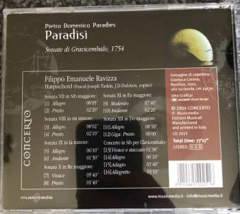 CD Filippo Emanuele Ravizza: Sonate di Gravicembalo, 1754