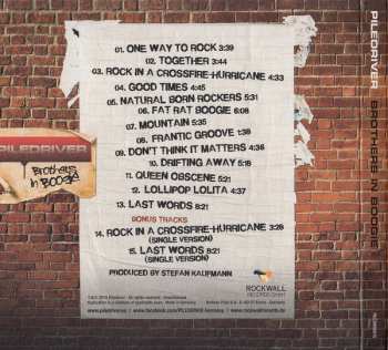 CD Piledriver: Brothers In Boogie