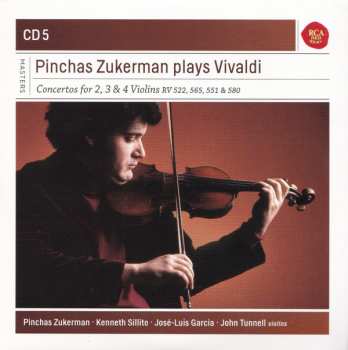 6CD/Coffret Antonio Vivaldi: Pinchas Zukerman Plays Vivaldi