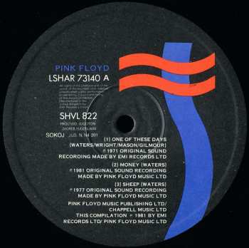 LP Pink Floyd: A Collection Of Great Dance Songs