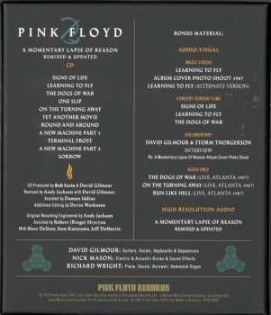 CD/DVD/Coffret Pink Floyd: A Momentary Lapse Of Reason (Remixed & Updated) DLX