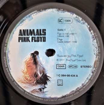 LP Pink Floyd: Animals