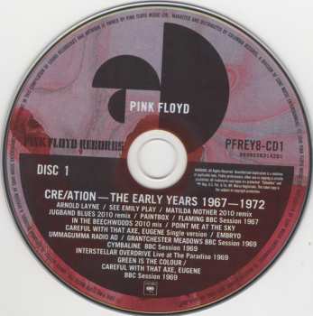 2CD Pink Floyd: Cre/ation (The Early Years 1967-1972)