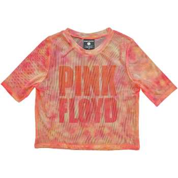 Merch Pink Floyd: Femmes Crop Top Stacked Logo Pink Floyd