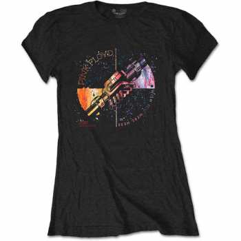 Merch Pink Floyd: Femmes T-shirt Machine Greeting Orange 