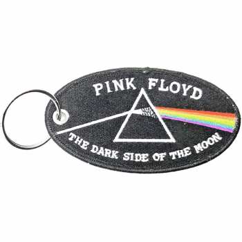 Merch Pink Floyd: Porte-clés Dark Side Of The Moon Oval Black Border 