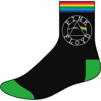 Merch Pink Floyd: Chaussettes à la cheville Circle Logo Pink Floyd 