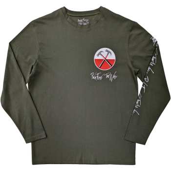 Merch Pink Floyd: Long Sleeve T-shirt The Wall Hammers Logo Pink Floyd