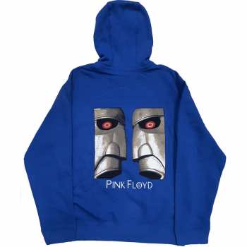 Marchandises Pink Floyd: Mikina Se Zipem Metal Heads Close Up  S
