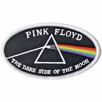 Merch Pink Floyd: Décoration Dark Side Of The Moon Oval White Border