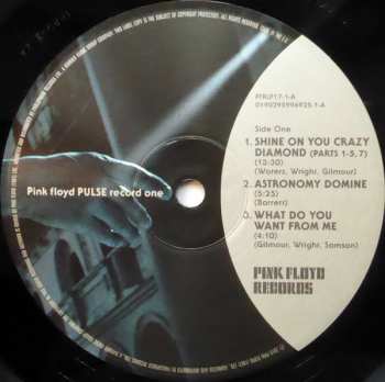 4LP/Coffret Pink Floyd: Pulse