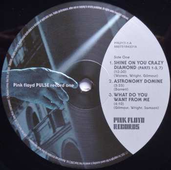 4LP/Coffret Pink Floyd: Pulse LTD
