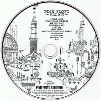 CD Pink Floyd: Relics DIGI