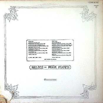 LP Pink Floyd: Relics