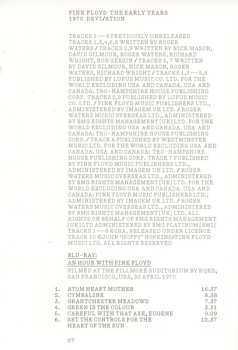 2CD/2DVD/Blu-ray Pink Floyd: The Early Years 1970 Devi/ation