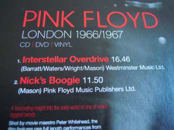 CD/DVD/Coffret/EP Pink Floyd: London 1966/1967  LTD | CLR
