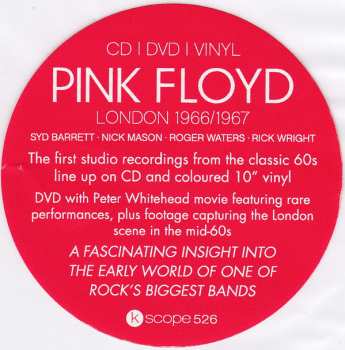 CD/DVD/Coffret/EP Pink Floyd: London 1966/1967  LTD | CLR