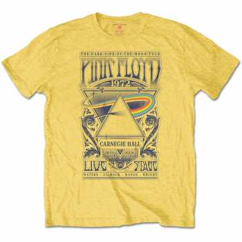 Merch Pink Floyd: T-shirt Carnegie Hall Affiche 