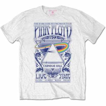 Marchandises Pink Floyd: Tričko Carnegie Hall Plakát  XXXL