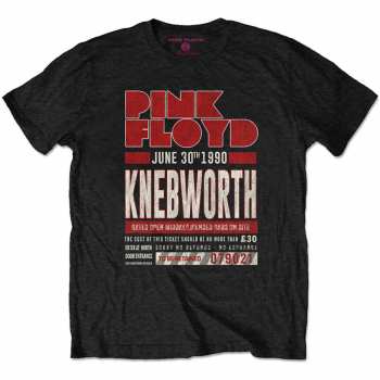 Merch Pink Floyd: T-shirt Knebworth '90 Red 