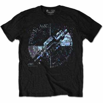 Merch Pink Floyd: T-shirt Machine Greeting Blue 