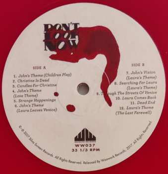 LP Pino Donaggio: Don't Look Now CLR