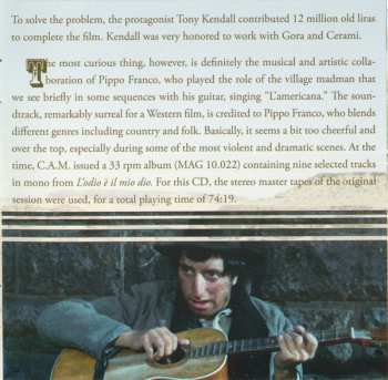 CD Pippo Franco: L'Odio É Il Mio Dio  (Original Motion Picture Soundtrack By)