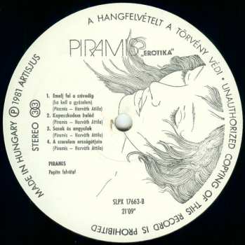 LP Piramis: Erotika