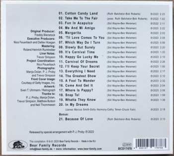 CD P.J. Proby: Presley Style (Lost Elvis Songwriter Demos 1961-1963)