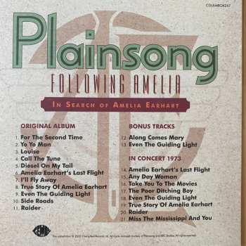 6CD/Coffret Plainsong: Following Amelia - The 1972 Recordings & More