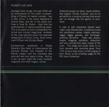 CD Planxty: Live 2004
