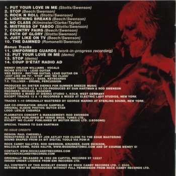 CD Plasmatics: Coup D'Etat