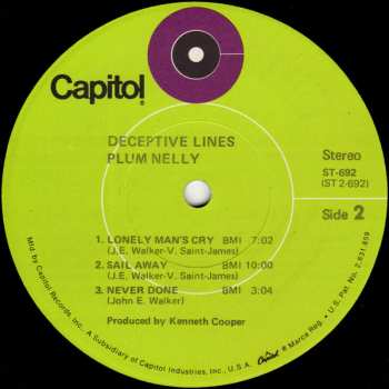 LP Plum Nelly: Deceptive Lines