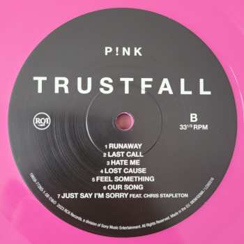 LP P!NK: Trustfall CLR | LTD