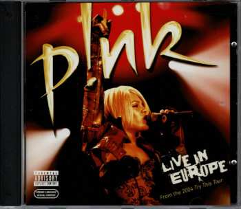 CD/DVD/Coffret P!NK: Try This / Live In Europe