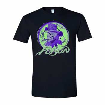 Marchandises Poison: Tričko Smoking Skull  M