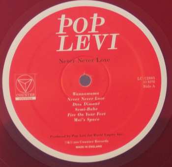 LP Pop Levi: Never Never Love LTD