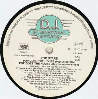 LP Pop Stars: Pop Goes The House