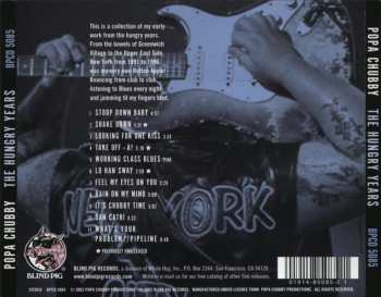 CD Popa Chubby: The Hungry Years
