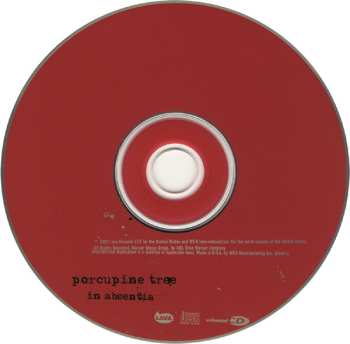 LP Porcupine Tree: In Absentia - Clear Vinyl