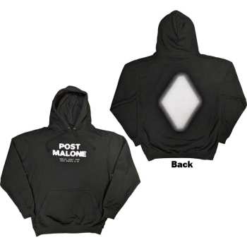 Marchandises Post Malone: Post Malone Unisex Pullover Hoodie: Carat (back Print & Ex-tour) (small) S