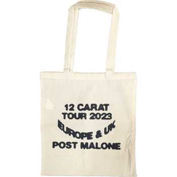 Marchandises Post Malone: Post Malone Tote Bag: Spotlight 2023 Tour (back Print & Ex-tour)