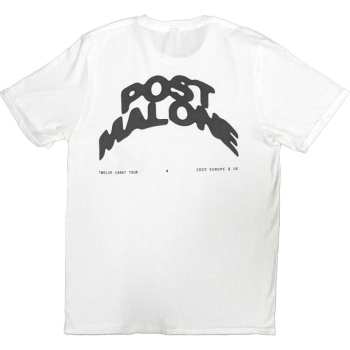 Marchandises Post Malone: Post Malone Unisex T-shirt: Curved Logo 2023 Tour (back Print & Ex-tour) (medium) M