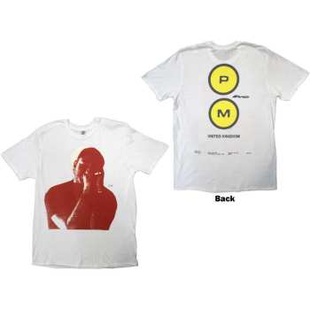 Marchandises Post Malone: Post Malone Unisex T-shirt: Red Photo Live (back Print & Ex-tour) (small) S