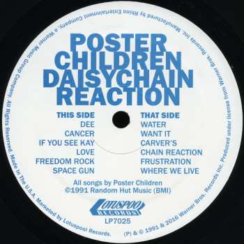 LP Poster Children: Daisychain Reaction