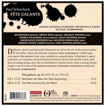 Coffret/2SACD Michael Schønwandt: Fête Galante