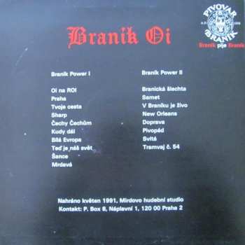LP Braník: Power