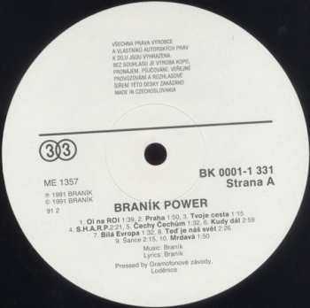 LP Braník: Power