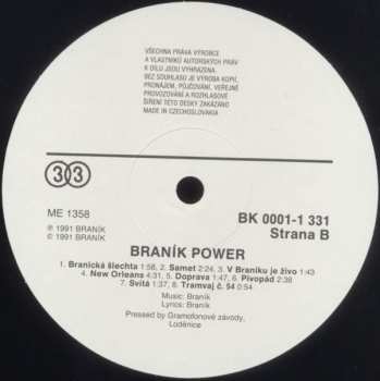 LP Braník: Power