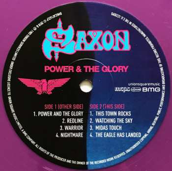LP Saxon: Power & The Glory LTD | CLR